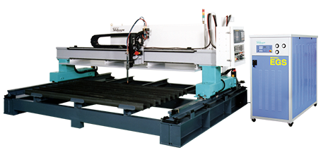 hydrogen gas laser cutter